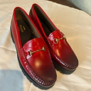 G.H. Bass & Co. Classic Red Loafers